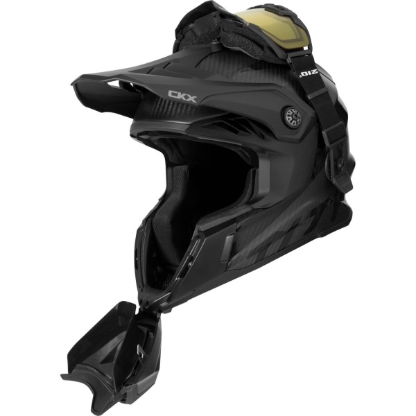 CKX TITAN Airflow Matt Carbon almas Motorider.lt
